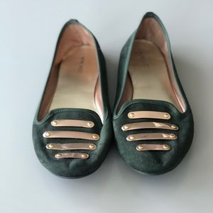 Nine West Olive Flats